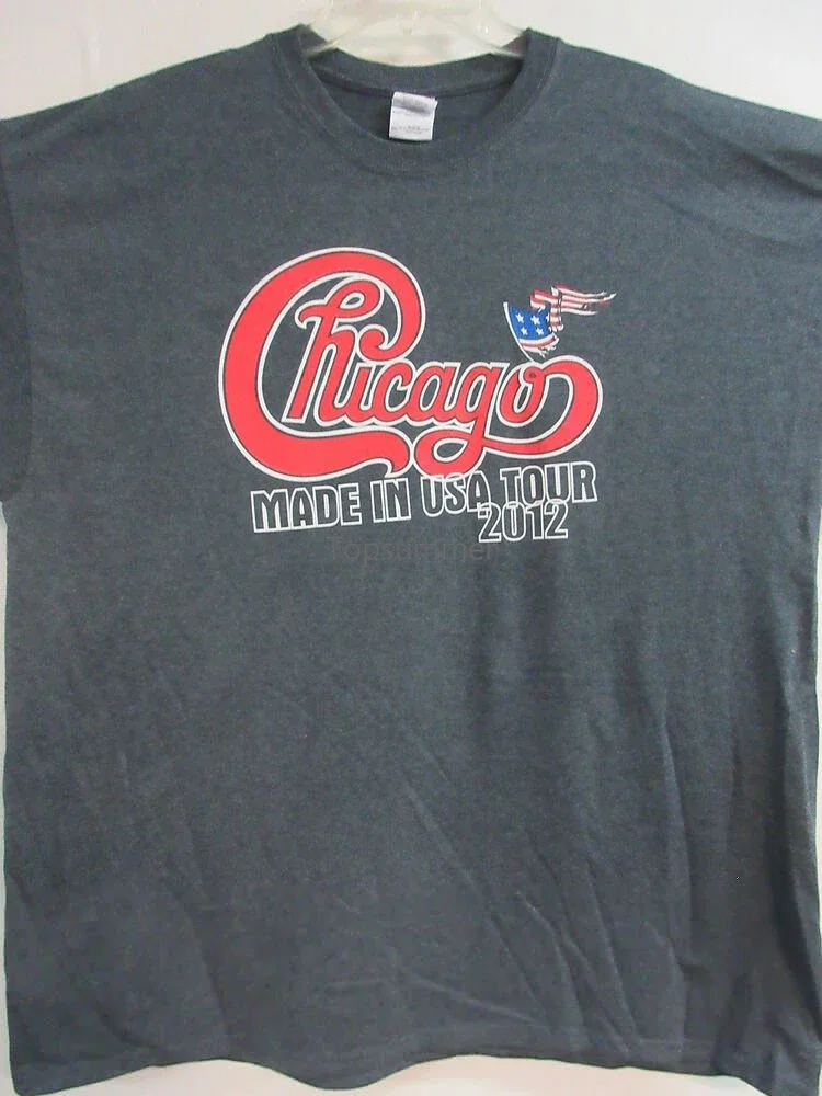 

Chicago & Doobie Brothers Official Merch 2012 Tour Concert Band T-Shirt 2Xl Xxl