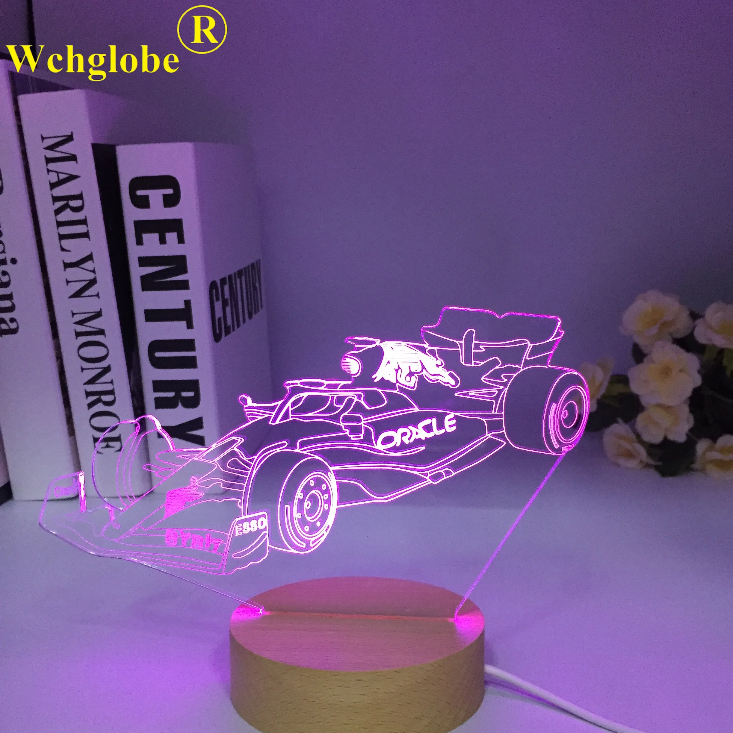 Veilleuse a LED 3D Voiture