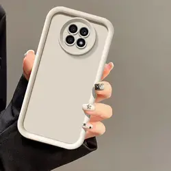 Ultimate Matte Anti-Drop Soft Protective Phone Case | Full Protection for Honor 50 Lite (Tyjt white)