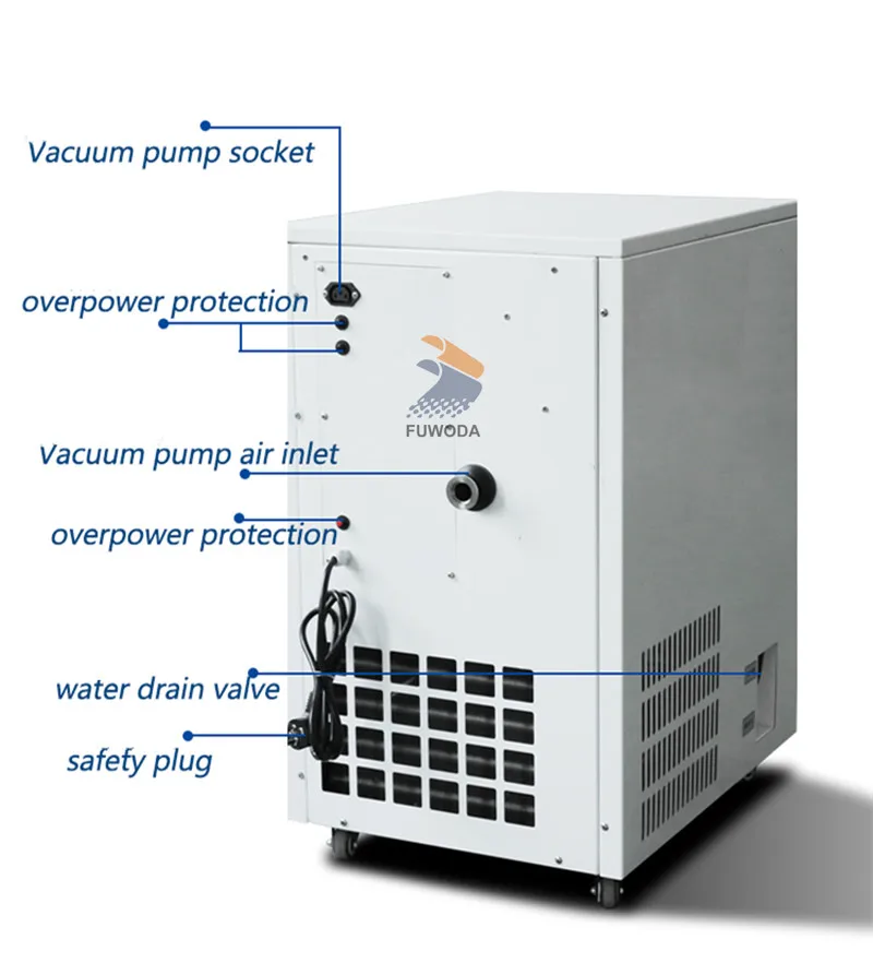 Vegetables Fruit Vacuum Freeze Dryer Mini Lyophilizer Food Freeze Drying Food Dehydrator For Household