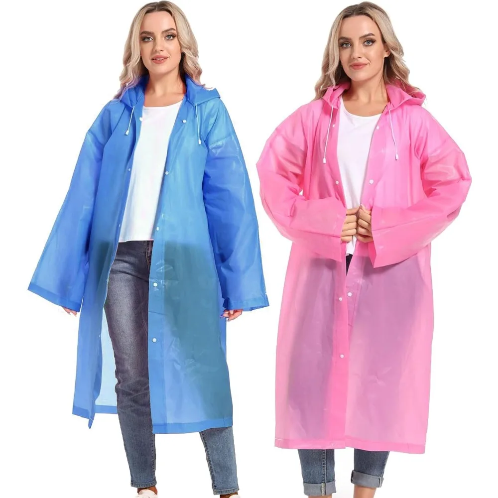Reusable Waterproof Rain Poncho 2