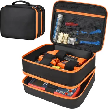 Borsa da viaggio compatibile con l'interruttore automatico AC Klein Tools ET310, presa GFCI e kit di test elettrici, kit tester domestico 1