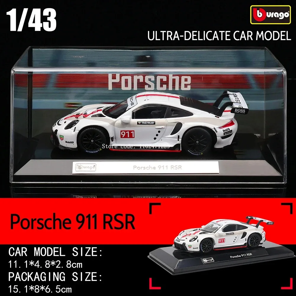 Premium Alloy Car Model with Transparent Display Case - Multiple Styles Available