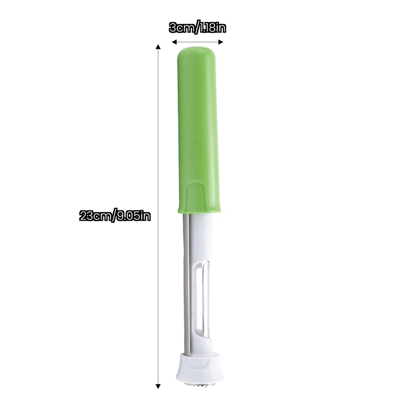 Telescopic Fruit Core Peeling And Peeling Machine Multi Functional Stainless Steel Vegetable 2-In-1 Peeling Machine Durable A 6