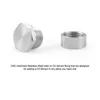 M18X1.5 Oxygen Sensor Stainless Steel Bung Plug Nut Stepped Mounting Cap Kit Plug Nut Plug Wideband Nut Fitting Weld Bungs 5