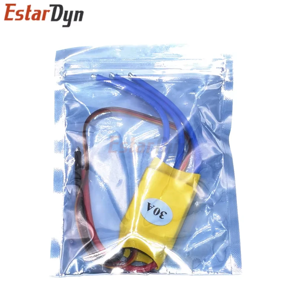 Contrôleur ESC sans balais 30A/40A 2-4S LiPo BEC 5V/3A pour Drone RC