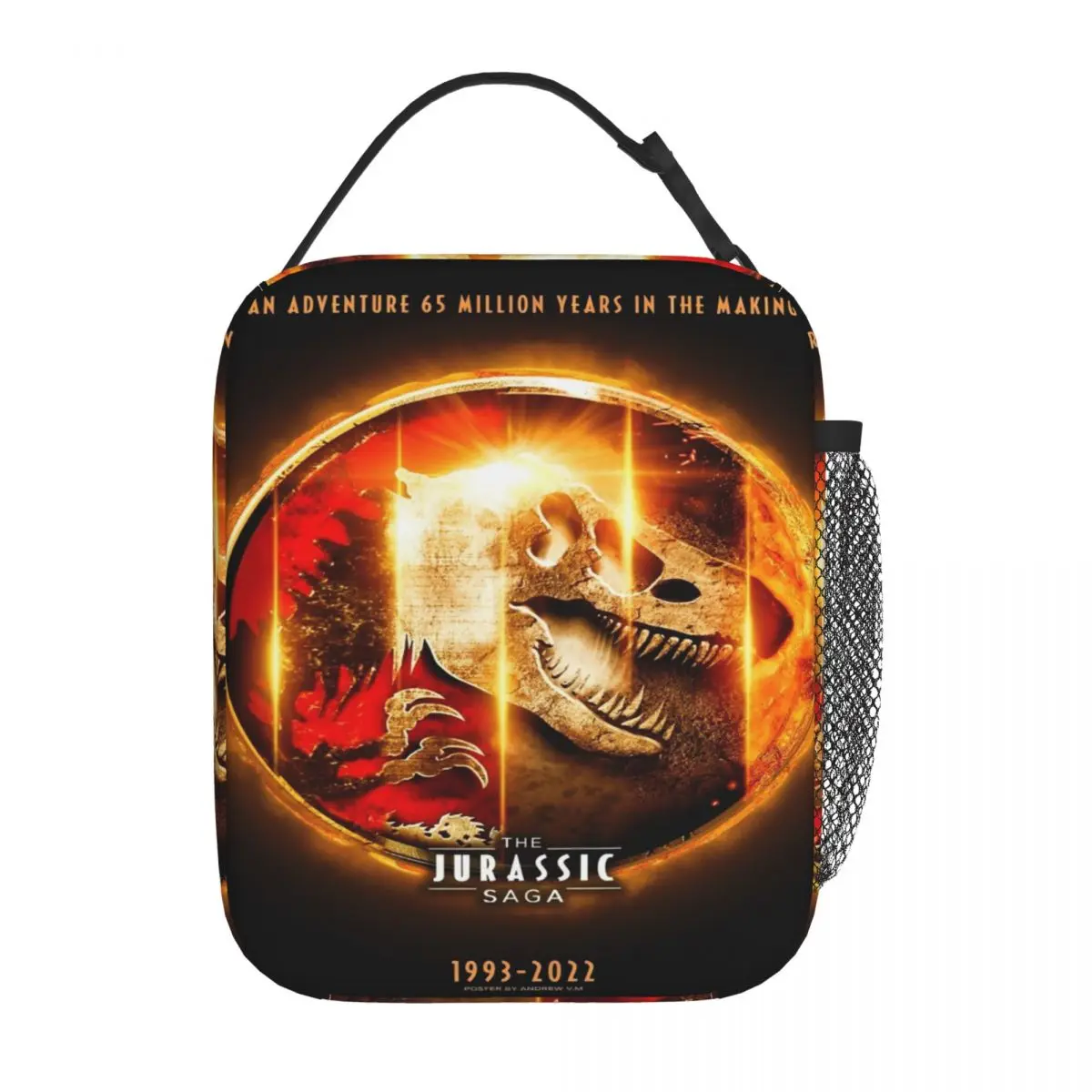 Lunch Boxes Jurassic World Accessories Food Box Causal Thermal Cooler Bento Box For School