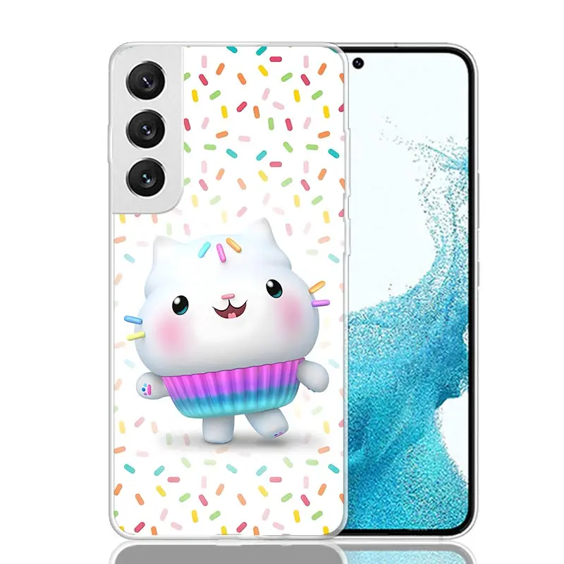 Whimsical Cat-Themed Phone Case - Playful Cartoon Design