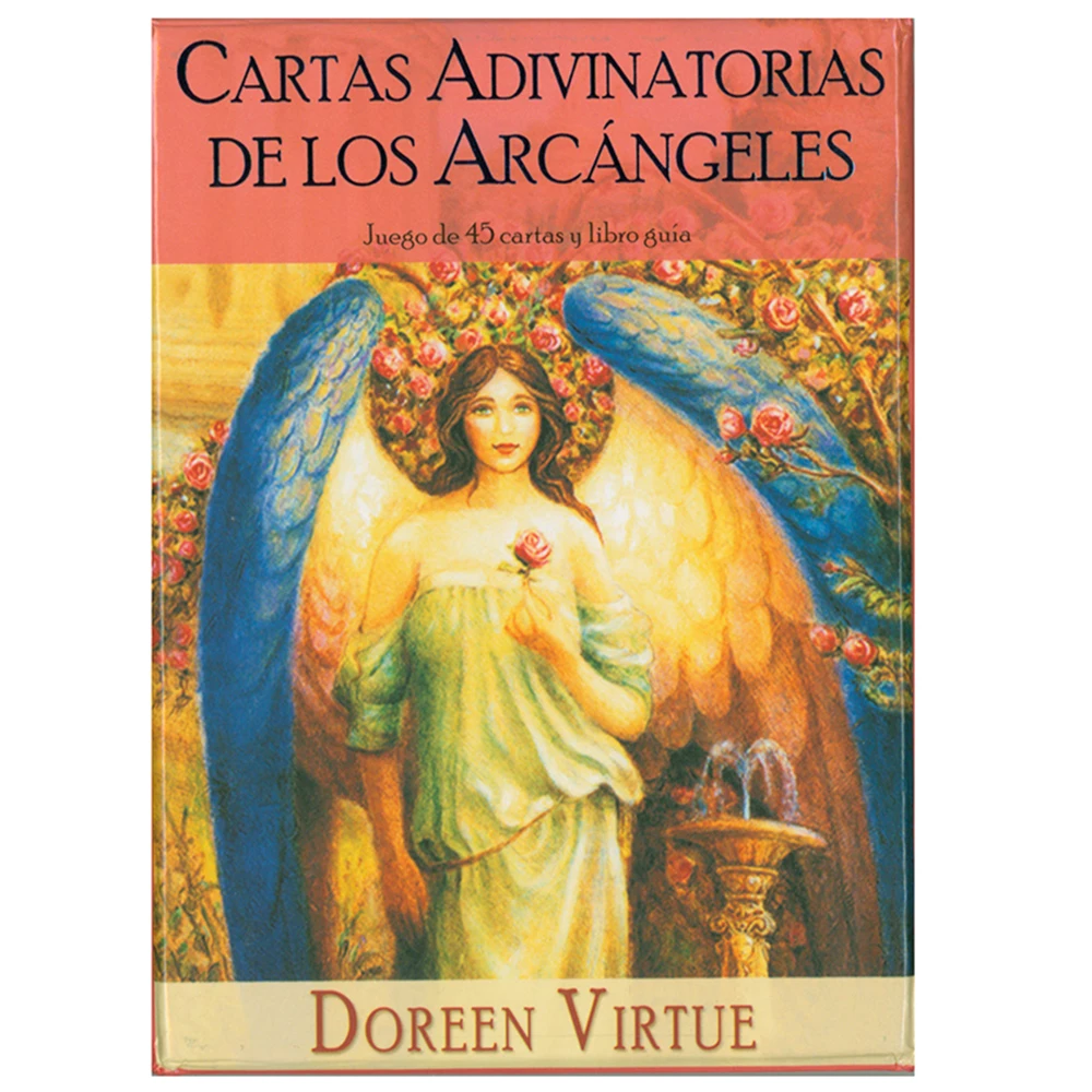 Spain Archangel Oracle Cards by  Doreen Virtue Divinatory Cards  - Set of 45 cards and book of Spain guide