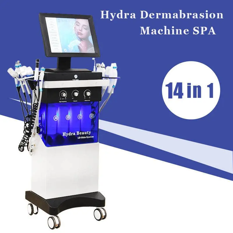 MultifunctionOxygenHydraDermabrasionSkinCareMachineFacial