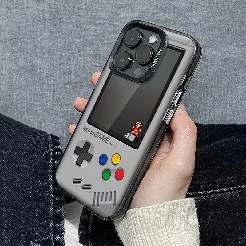 Frosted Acrylic Gaming Console Design Phone Case