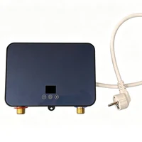 Chauffe-eau électrique instantané 6000W à température constante, chauffe-eau sans réservoir pour cuisine/salle de bain, compact, sûr, économe en énergie 2