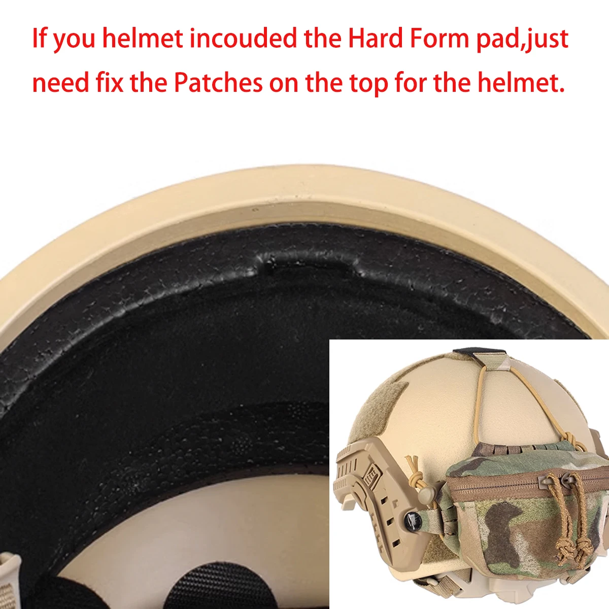 SC Style Universal Helm-Hecktasche, Batterietasche, NVG-Gegengewicht, Batterietasche, taktisches Helmzubehör – Detail 23