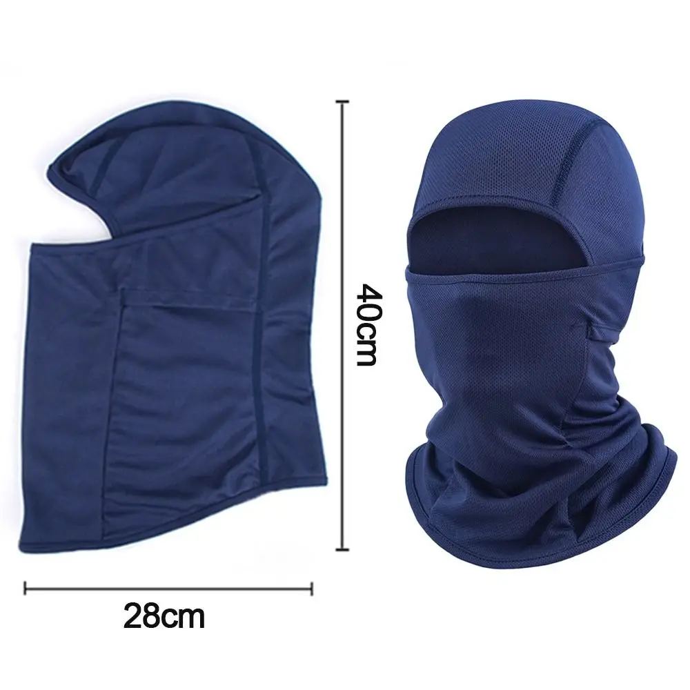 Caps Cycling Balaclava Full Face Ski Cover Bicycle Hat Windproof Breathable Anti-UV Motocross Motorcycle Helmet Liner Hats
