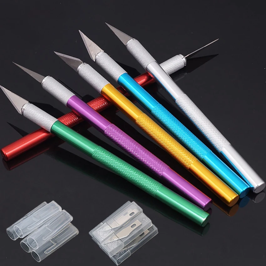 

Высокоточный нож для резьбы + 5x лезвий, бриллиантовая живопись, искусственный нож, «сделай сам», нож для вышивки крестиком, инструменты ручной работы