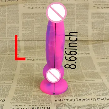 Colorful Realistic Dog Dildo Simulation Penis Animal Dildo Anal With Suction Cup Adult Sex Toy For Woman Lesbian Strapon Dildo 4