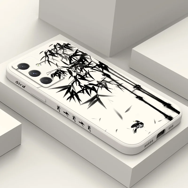 Eco-Friendly Bamboo Rhyme Phone Case - Stylish and Durable Protection