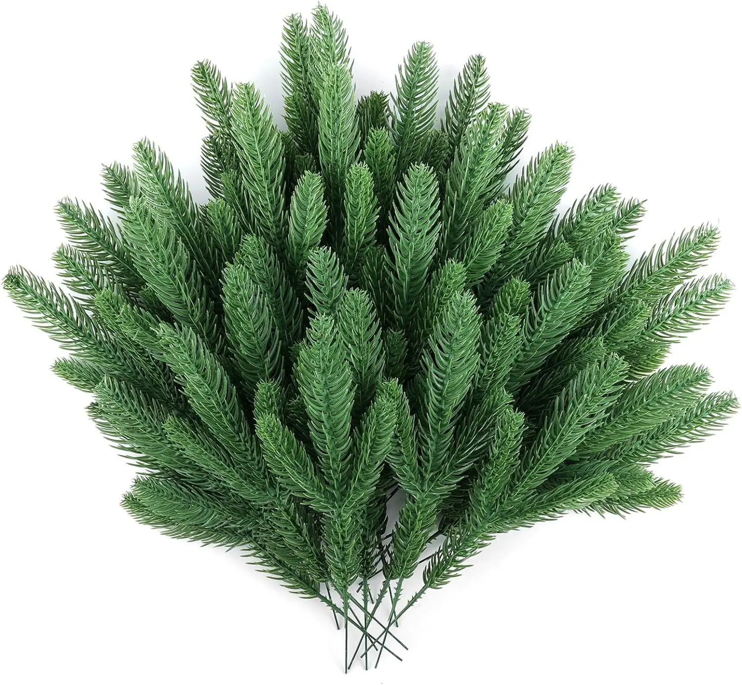 Set of Artificial Pine Branches