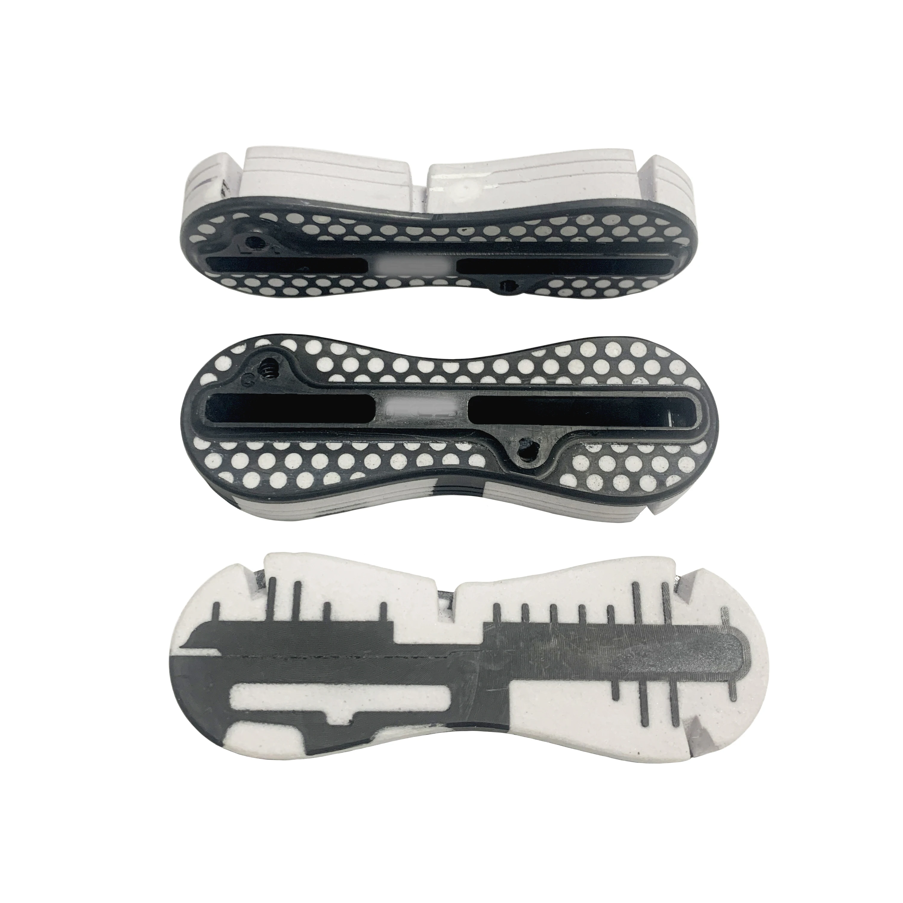 RISECE FCS 2 Easy Install Rudder Slot Fin Boxes Surfboard Fin Plug Center 0 Degree + Side 5 Degree or 9 Box surfboard fin
