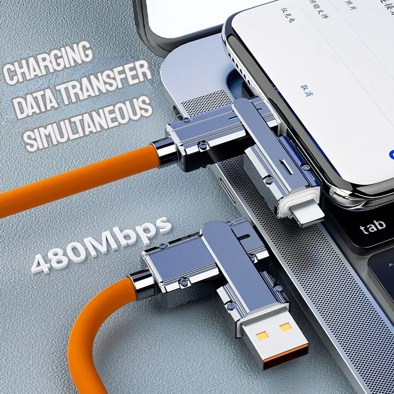 Type C To Typec Cable 2-In-2 66W Pd Fast Charging Usb C To Usb C To iPhone Suitable for iPhone iPad Huawei Xiaomi Samsung Redmi BEST SELLERS