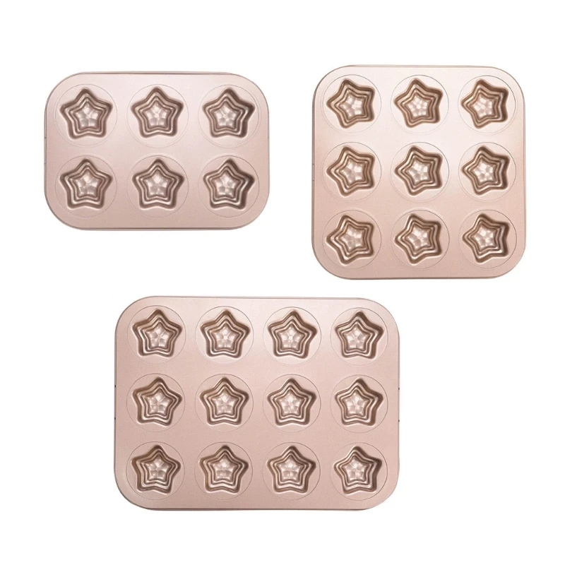 

Baking Pans Star Shaped Carbon Steel Material Cake Pans for Baking Enthusiasts