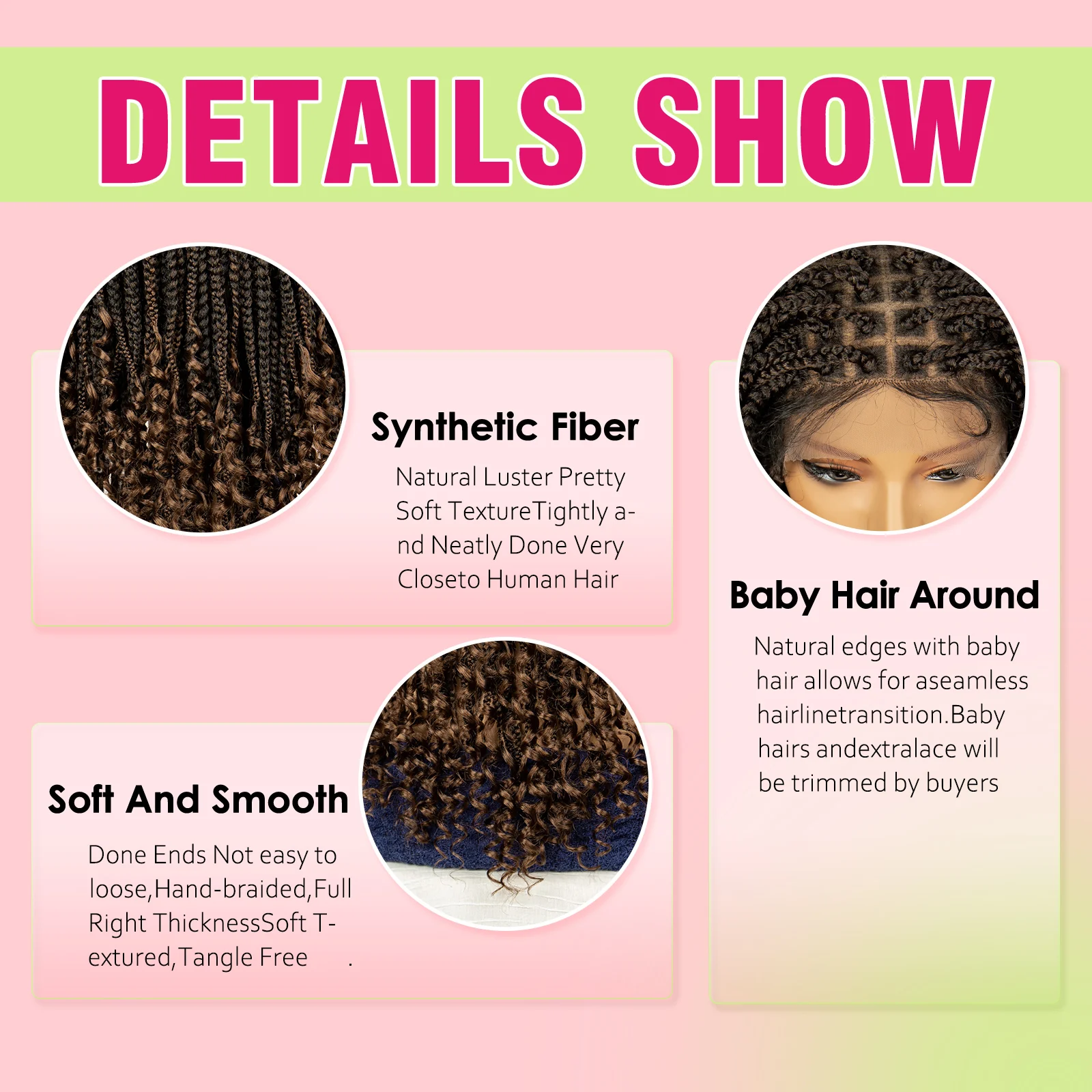 Short Box Braided Wig 6