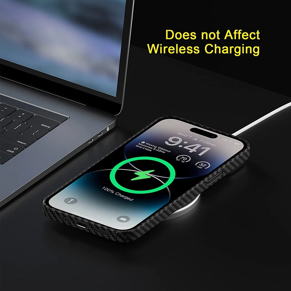 Carbon Fiber Matte Hard Cover Case For iPhone 14 13 12 Mini 11 Pro XS Max XR X 7 8 6 6S Plus SE 2020 2022 0.5mm Slim Soft Shell