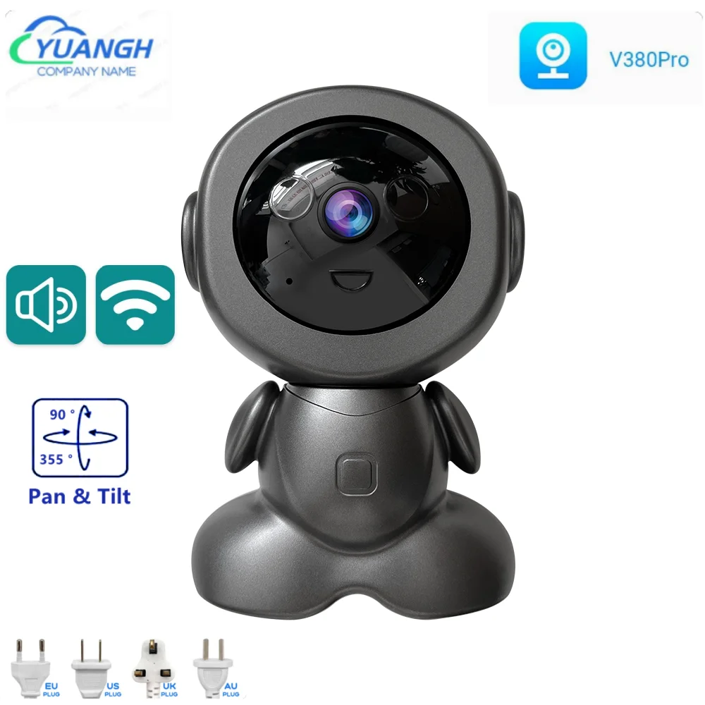 

Беспроводная IP-камера видеонаблюдения V380 Pro, 3 Мп
