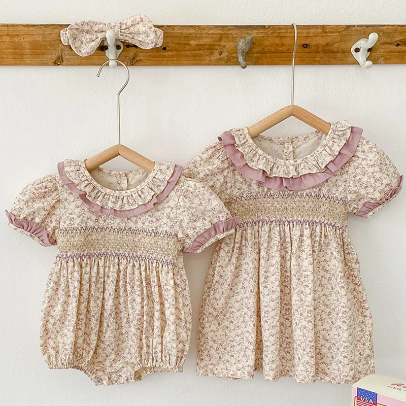 Matching Sister Easter Dresses - Spring Style for Girls -