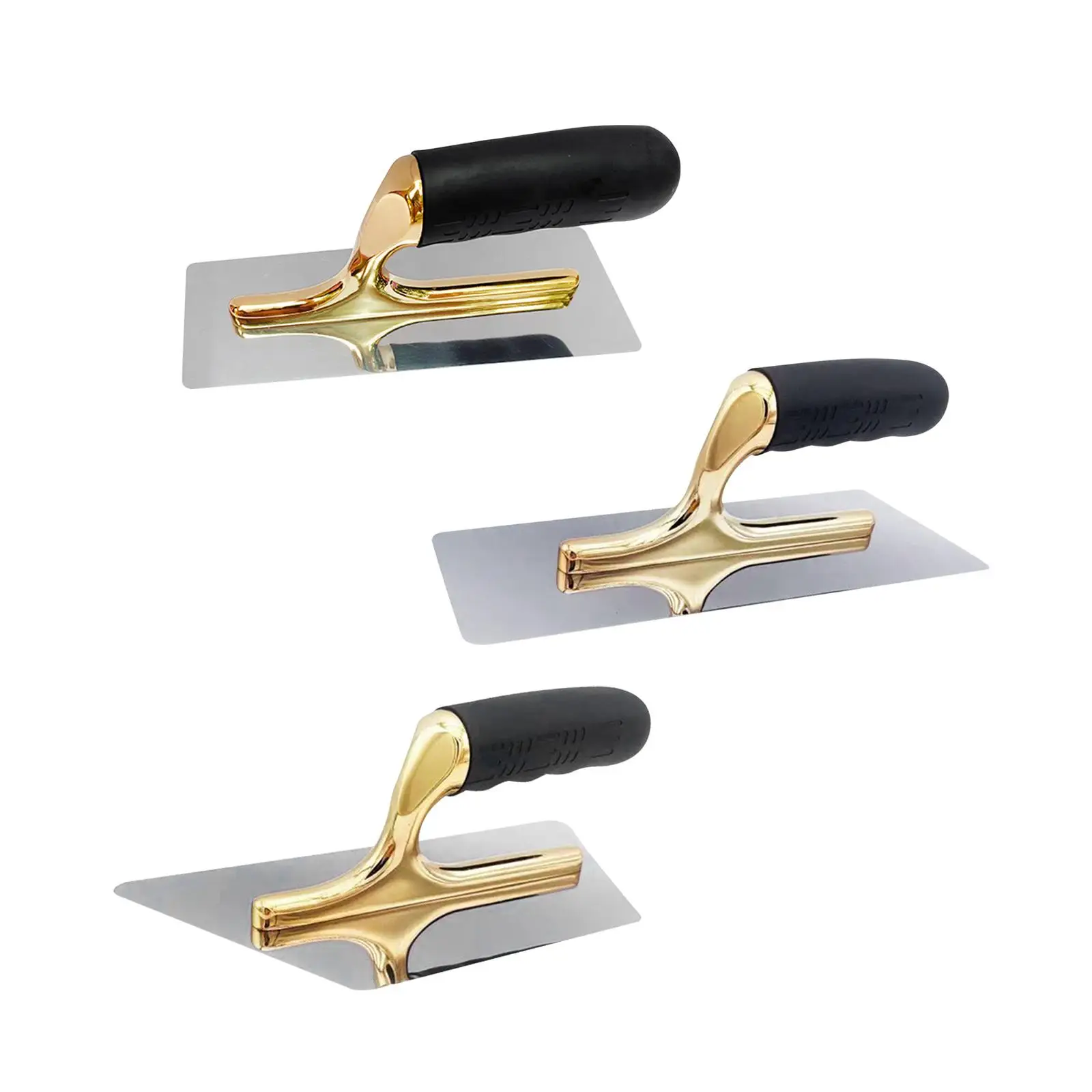

Flat Drywall Trowel Soft Handle Plastering Trowel for Sheetrock Cement