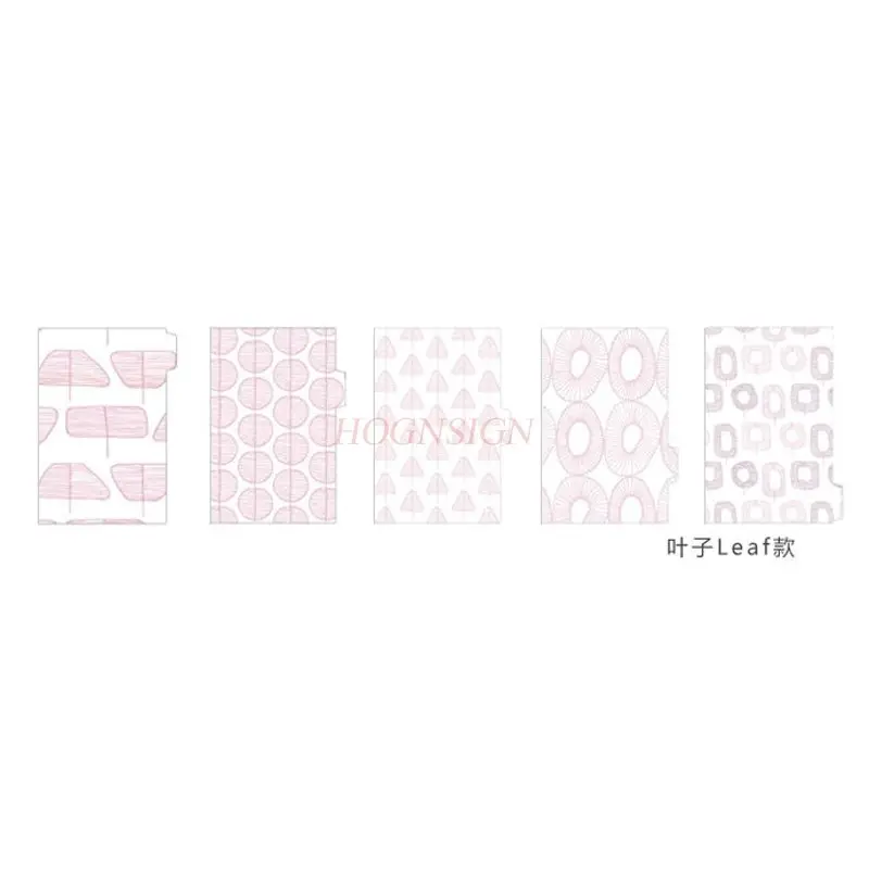 5장 루즈리프 노트 분류, 핫스탬핑 분리기, 판지 칸막이, 인덱스 페이지, 표시 라벨, 액세서리