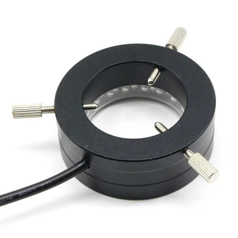 Superior do Microscópio do Diodo Emissor de Luz Fonte de Luz do Anel Contas de Led Iluminação da Cabeça do Metal Iluminação Diâmetro Interno 35 mm Ajustável 3.5w 40 Computers & Electronics