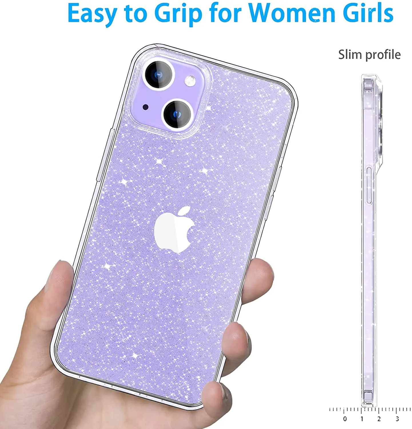Glitter Sparkle Soft Phone Bumper Case