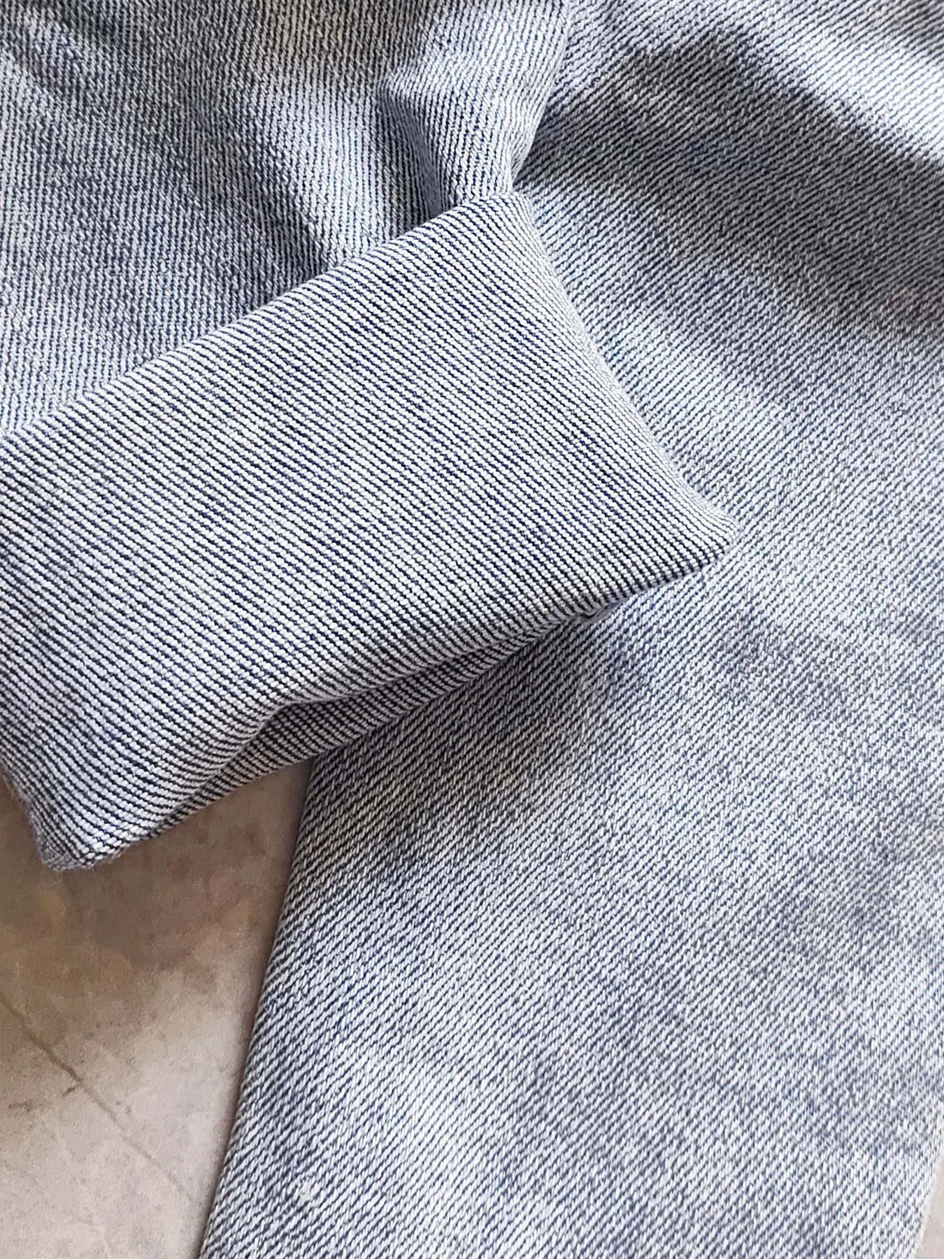 Light Blue Kids Denim Jeans - Elastic Waist