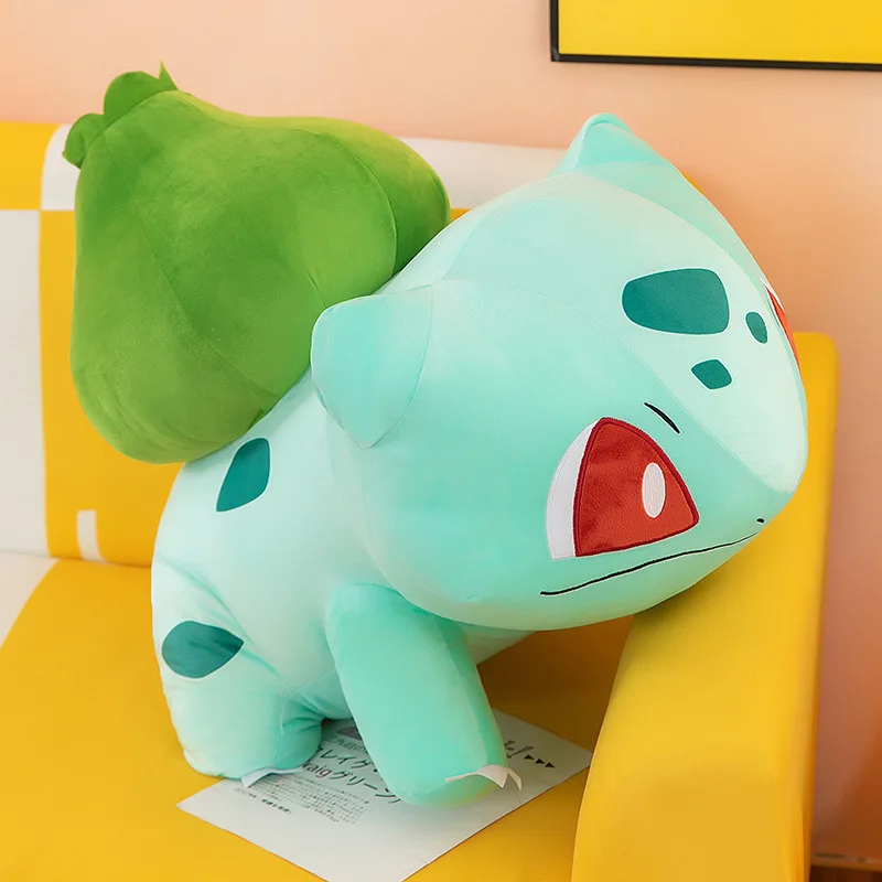 

Big Size 30cm 45cm 60cm TAKARA TOMY Pokemon Bulbasaur Plush Toys Soft Stuffed Animals Toy Doll Birthday Gifts for Children Kids