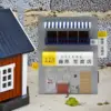 1:64 Scale Tofu Shop Diorama Model Movie Props S Scale Desktop Sand Table Architectural Layout Townscape Scenery Store Decor 4