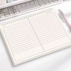 Mind Map Notepad: Premium B5 Coil Notebook for School & Office Writing (Horizontal Line)