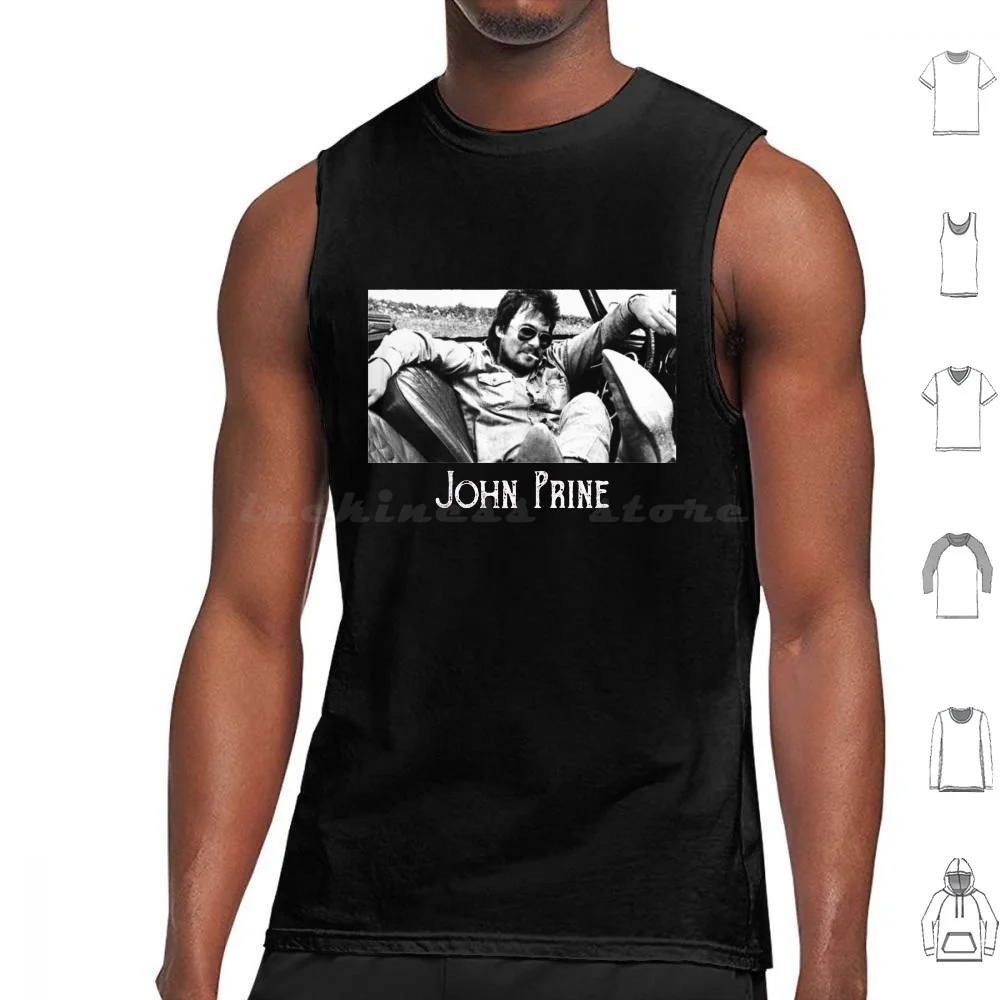 John Prine Canotte Senza Titolo Gilet Senza Maniche John Prine Untitled John Prine World Tour John Prine Death Prine John John