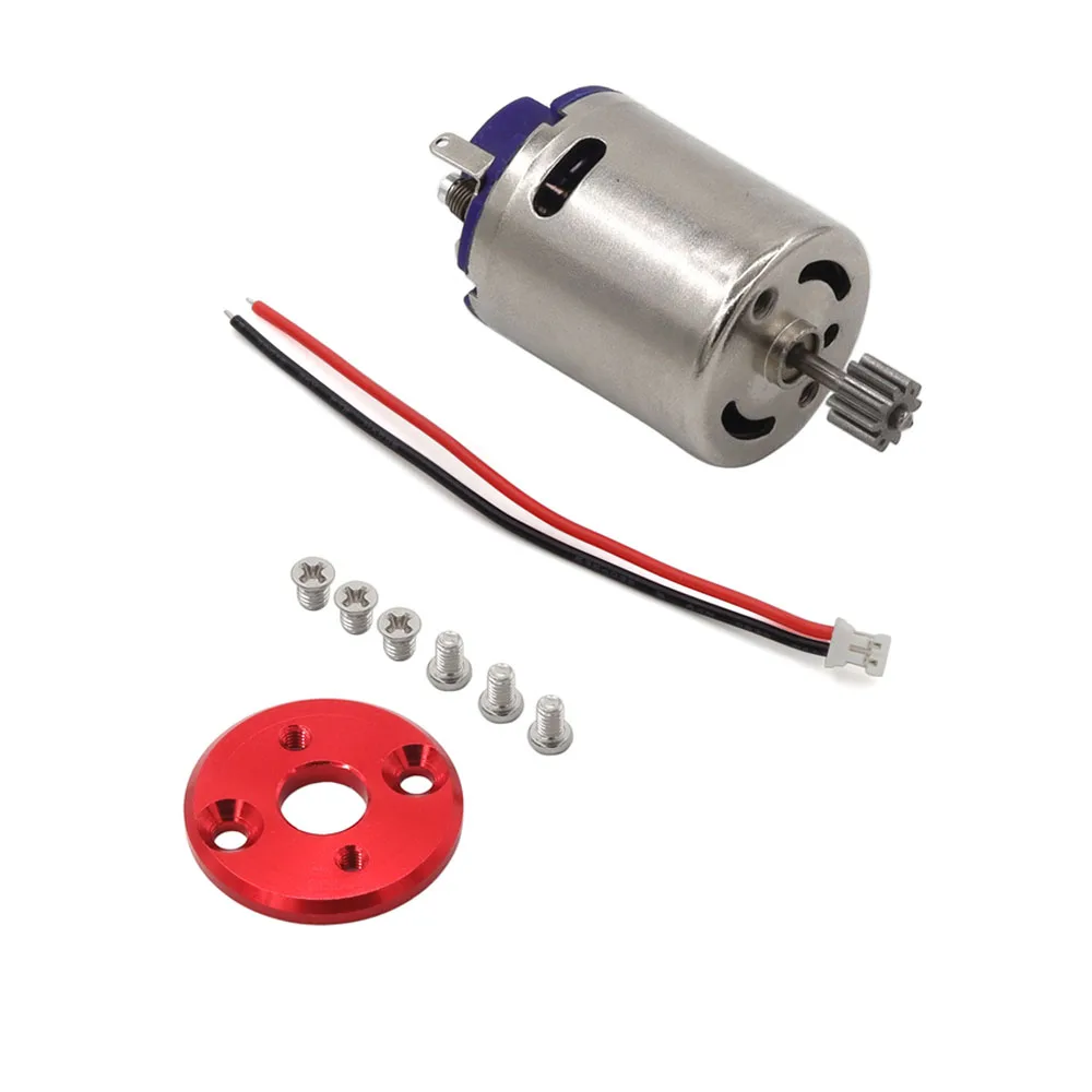 Enhanced Metal Chassis Gearbox Assembly with Pull Rod and Shock Absorber