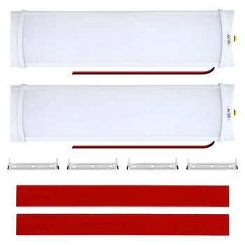 12V/24V LED Interior Lights Bar Roof Light Indoor Ceiling Lamp with Switch for Car Motorhome Van Lorry Truck RV Camper Boat 5