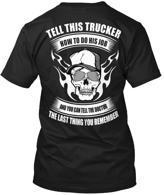 Грузовик. Футболка с коротким рукавом для мужчин и женщин, 100% хлопок