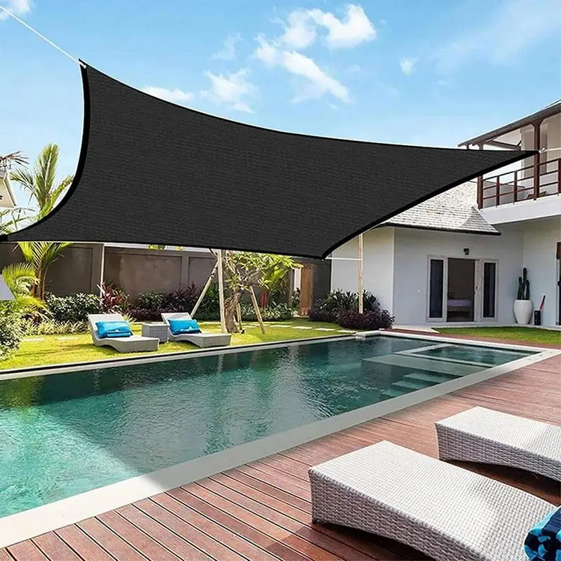 

Black Anti-UV HDPE Sunshade Net Garden Succulent Rectangle Shade Canopy For Garden Shading Net Outdoor Swimming Pool Cover