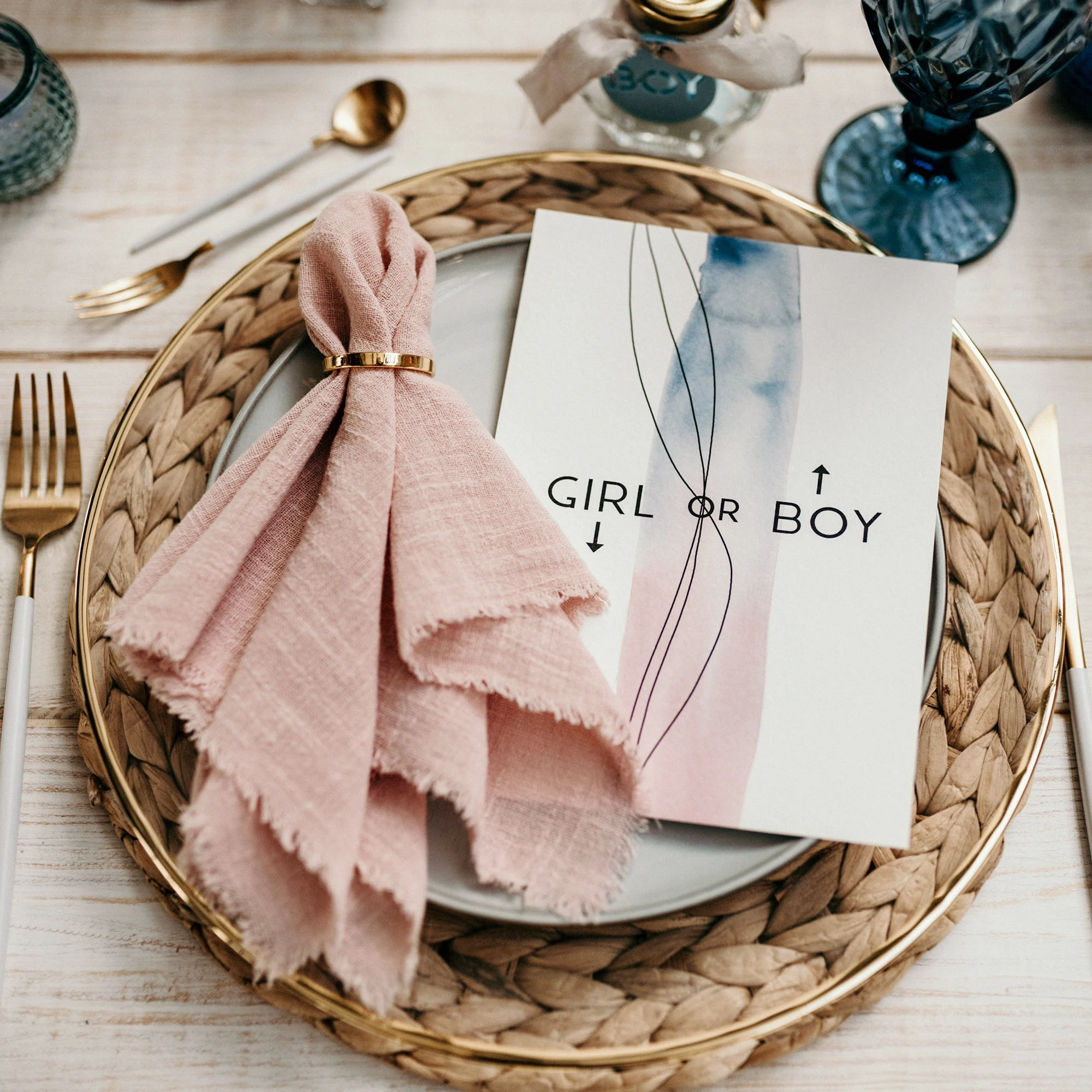 Retro Gauze Wedding Napkins 50PCS 42x42cm Pink Cotton Cheesecloth Christmas Table Decor Tea Towels Dinner party Table Decor cotton napkins