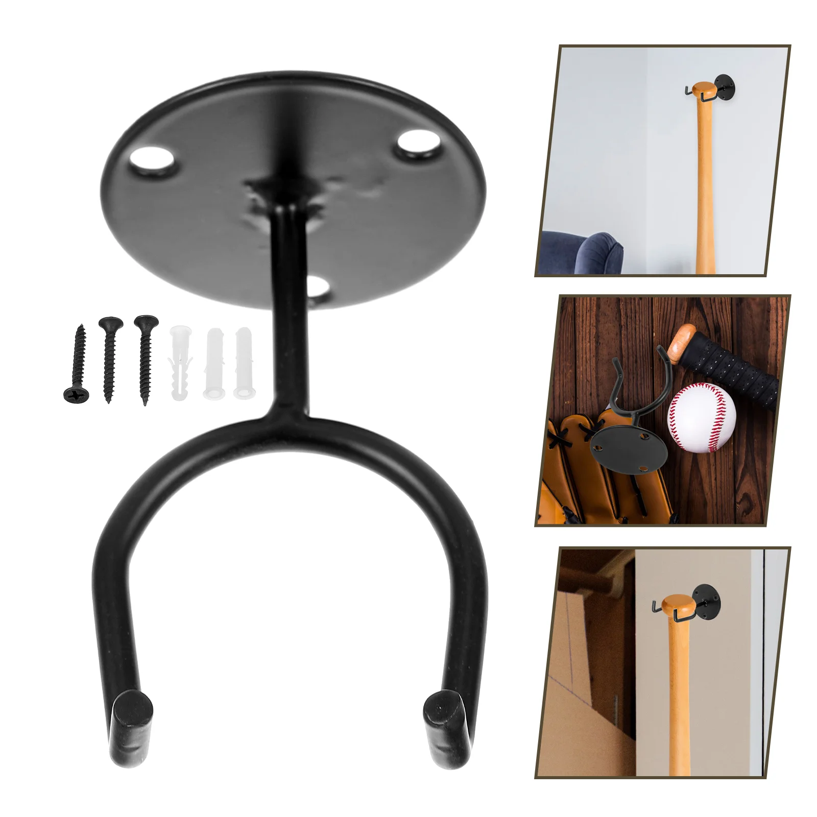 

Baseball Holder Tennis Softball Bracket Wall Mounted Baseball Display Rack Sports Ball Storage Display Rack