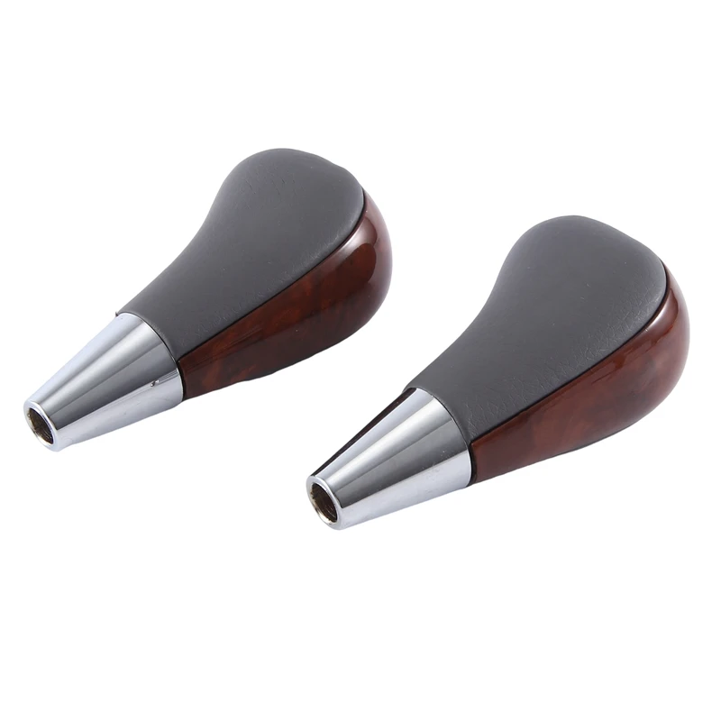 

AU04 -2 шт., зернистость под дерево для Toyota Corolla Camry/Harrier Fortuner Crown Land Cruiser, рычаг переключения передач, серый цвет