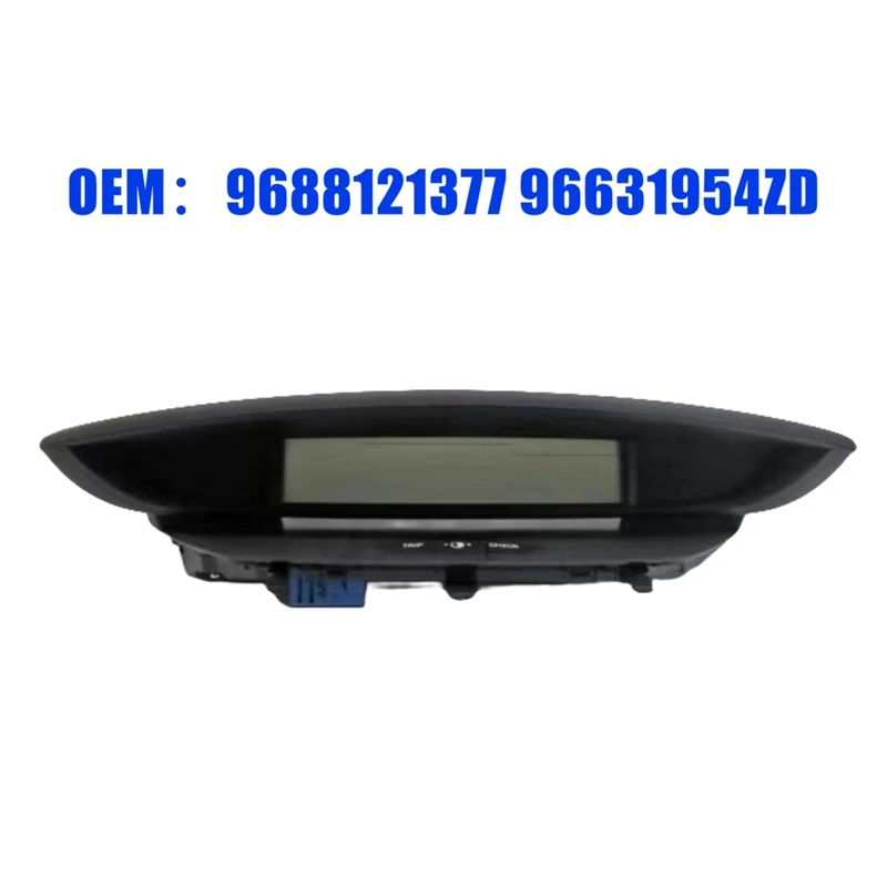 

Car Instrument Assembly Display Replacement For Citroen C4 2008 9688121377 96631954ZD