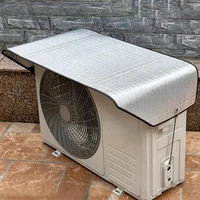 Housse extérieure de climatiseur, économie d'énergie extérieure, housse étanche à la pluie, housse anti-poussière étanche pour climatiseur, couverture d'unité AC 1