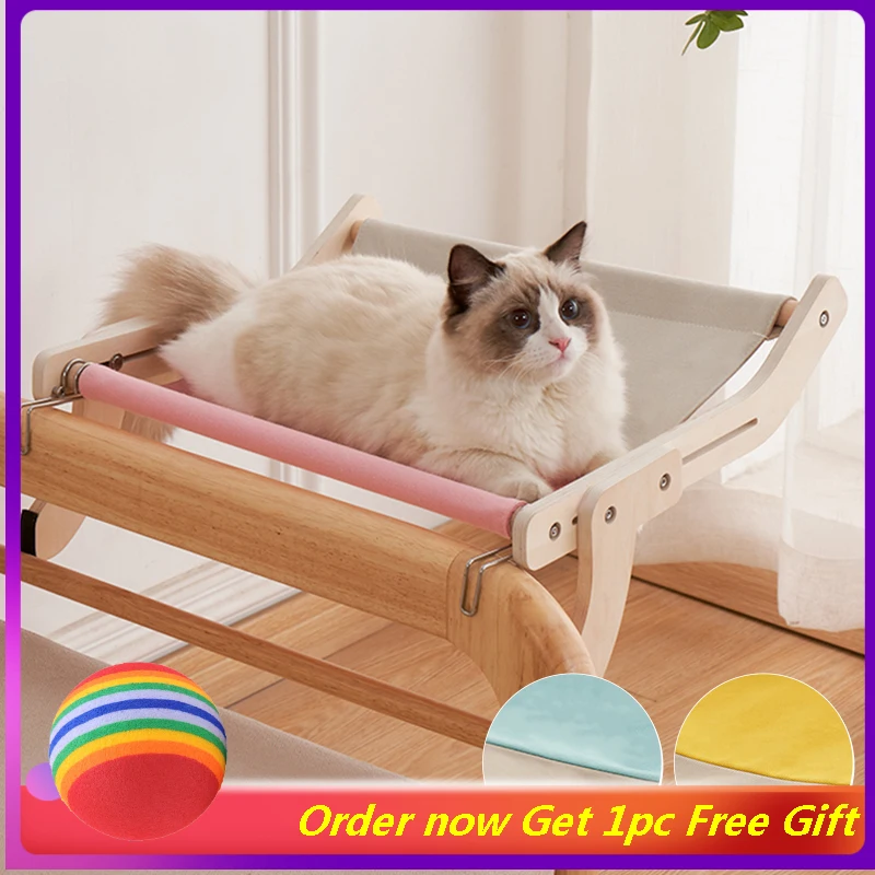 Pet Cat Window Hammock Cat Window Perch Washable Hanging Bed for Pet