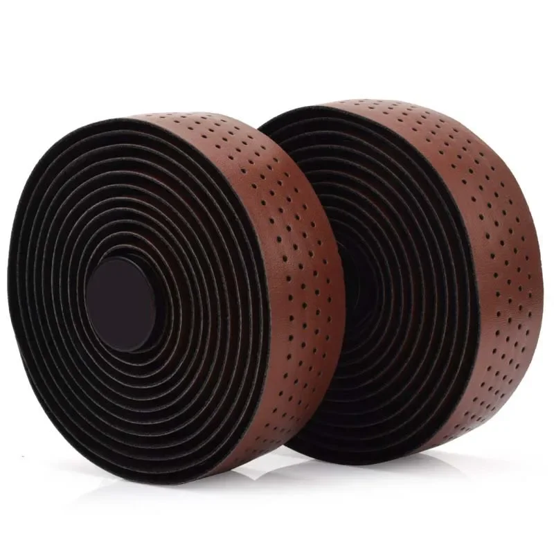 Bike Handlebar Tape Road Handlebar Tape Strapping Bicycle Anti-skid Belt EVA PU Leather Handlebar Belt Wear-resistant Anti-skid Riding Equipment bike handlebar tape bicycle handlebar strap