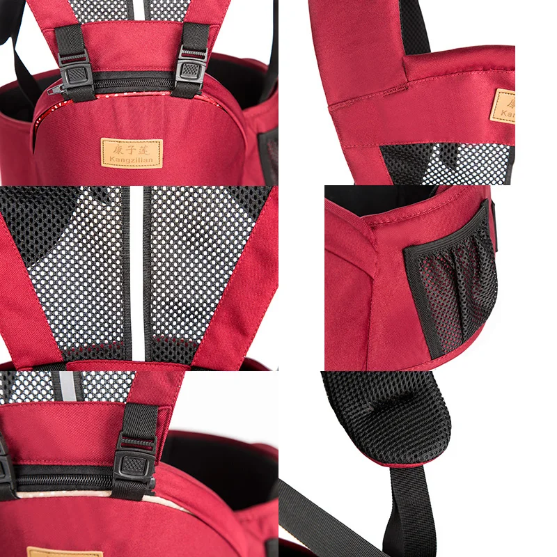 Breathable-Front-Facing-Baby-Carrier-Comfortable-Sling-Backpack-Pouch-Wrap-Baby-Kangaroo-Adjustable-Carrier-for-0